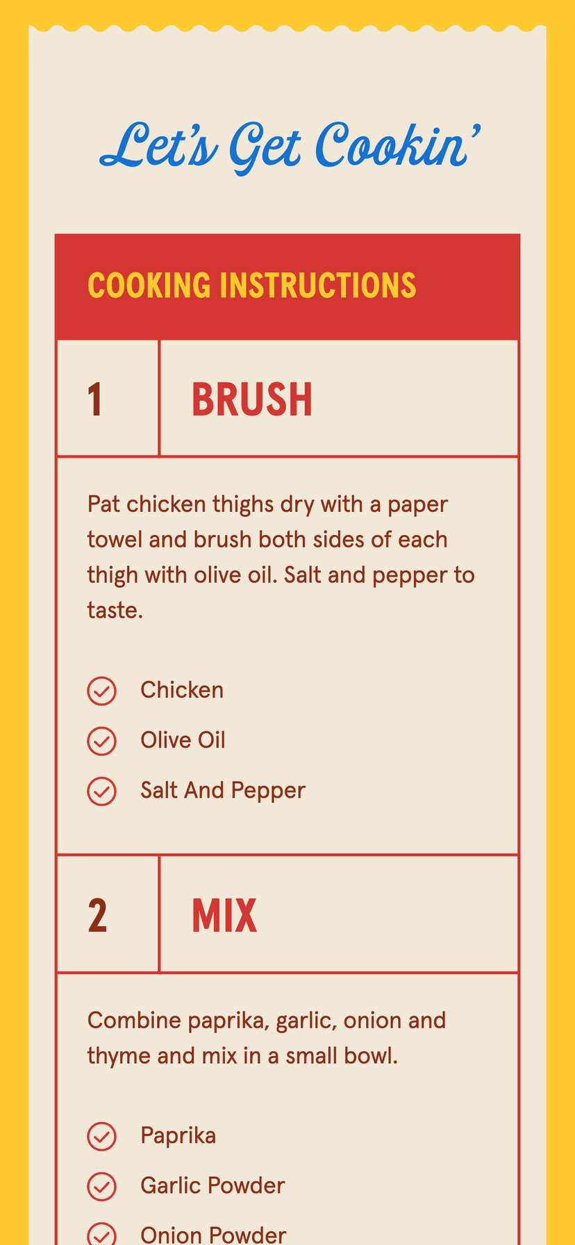 bushes beans recipe instructions