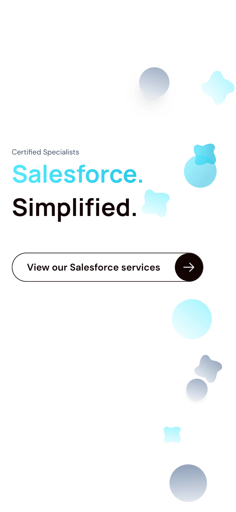 cloudsands services homepage page